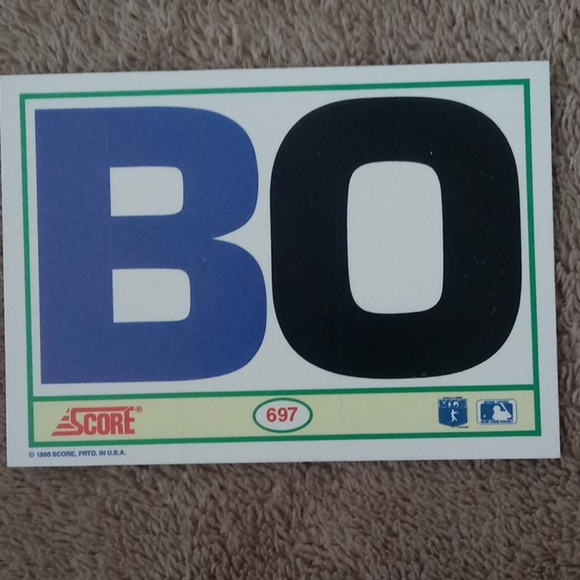 1990 Score 697 Bo Jackson - Picture 2 of 2